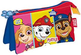 estuche triple patrulla canina